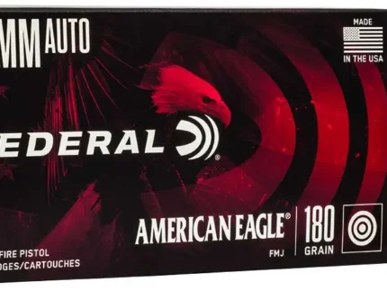 FEDERAL 10MM AUTO 180GR FMJ 50 RD/BX 20 BX/CS