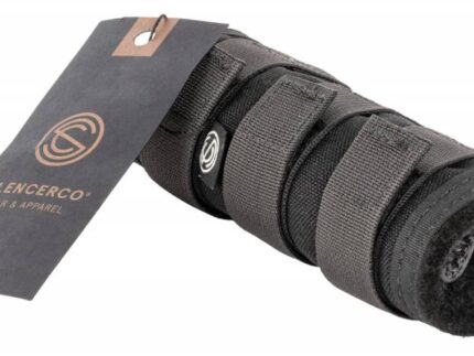 SILENCERCO SUPPRESSOR COVER 6" BLACK HIGH TEMPERATURE