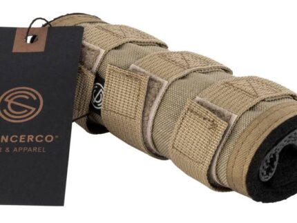 SILENCERCO SUPPRESSOR COVER 6" FDE HIGH TEMPERATURE