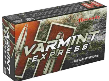 HORNADY VARMINT EXPRESS 6.5CM 95G V-MAX 20RD BX 200RD CASE