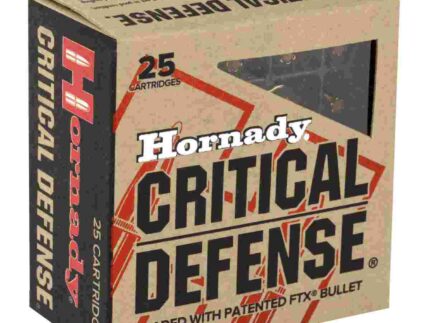 HORNADY CRITICAL DEFENSE 25ACP 35G 25RD BX 250RD CASE