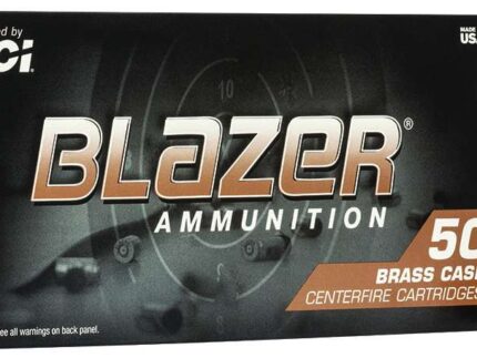 CCI 10MM AUTO 180GR FMJ FN BLAZER BRASS 50 RD/BX 20 BX/CS