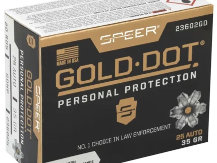 SPEER 25 AUTO 35 GR GDHP AMMO 20 RD/BX 10 BX/CS