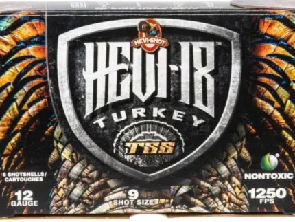HEVI-SHOT HEVI-18 TSS TURKEY 12GA 3-1/2IN 2-1/4OZ #9 5 RD/BX 10 BX/CS