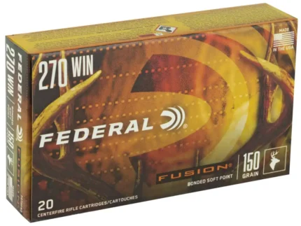 FEDERAL 270 WIN 150GR FUSION 20 RD/BX 10 BX/CS