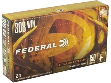 FEDERAL 308 WIN 150GR FUSION 20 RD/BX 10 BX/CS