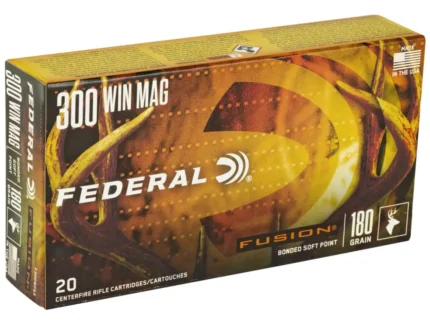 FEDERAL 300 WIN MAG 180GR FUSION 20 RD/BX 10 BX/CS