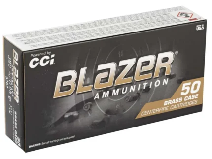 CCI 380 AUTO 95 FMJ BLAZER BRASS 50 RD/BX 20 BX/CS