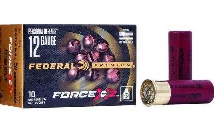FEDERAL 12GA 1 3/4IN 6-PELLET FORCE X2 00 BUCK 10 RD/BX 10 BX/CS