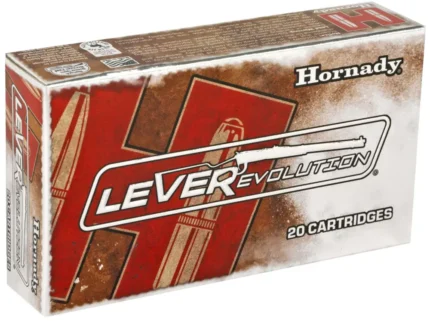 HORNADY LEVERREVOLUTION 25-35 WIN 110G FTX 20RD BX 200RD CASE