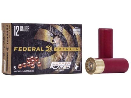 FEDERAL 12GA 2-3/4" MAX. 16 PELLETS-1 BUCK 5 RD/BX 50 BX/CS