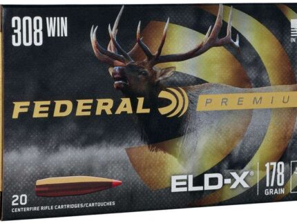 FEDERAL 308 WIN 178 GR ELD-X 20 RD/BX 10 BX/CS