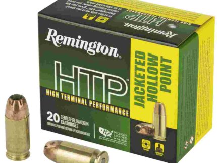 REMINGTON 45 AUTO 230GR JHP HTP 20 RND BX 20 RD/BX 25 BX/CS