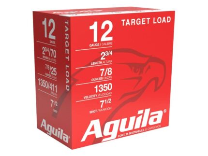 Aguila International Shotshells 12 ga 2-3/4" 7/8 oz 1350 fps #7.5 25/ct