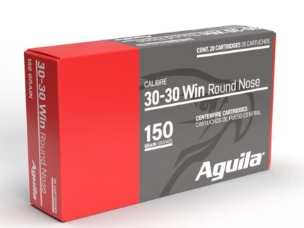 Aguila Rifle Ammunition 30-30 Win 150gr SP 2380 fps 20/ct