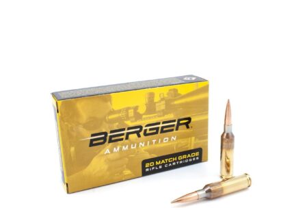 6mm Creedmoor 105gr Hybrid Target Match Grade Ammunition 20 Rounds