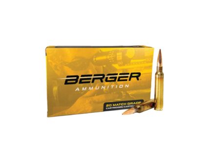 Berger Hybrid Target Rifle Ammunition .300 PRC 215gr OTM 2940 fps 20/ct