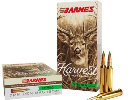 Barnes Harvest Sierra Tipped GameKing Ammunition 7mm Rem Mag 150gr PT 3000 fps 20/ct