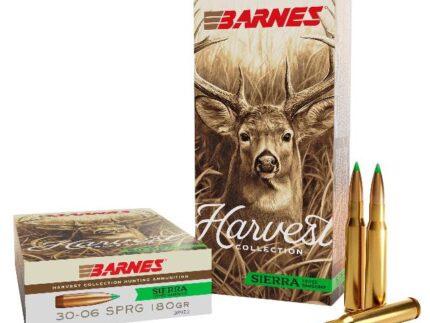 Barnes Harvest Sierra Tipped GameKing Ammunition .30-06 Sprg 180gr PT 2790 fps 20/ct