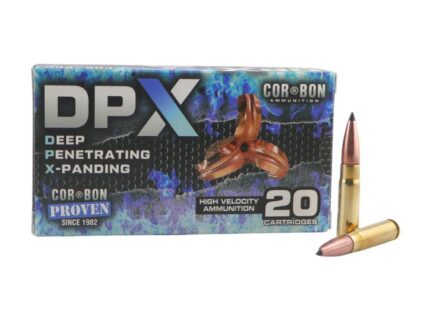 Cor-Bon DPX T-DPX Hunter Rifle Ammunition .300 Blackout 110gr PT 2400 fps 20/ct