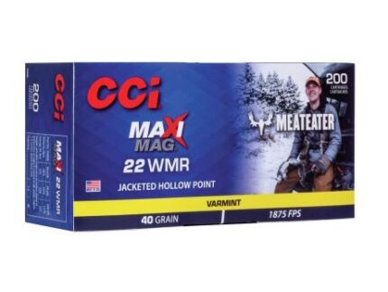 CCI Maxi Mag .22 WMR 40 gr JHP 200/Box