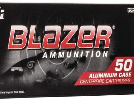CCI Blazer Aluminum Handgun Ammunition .38 Spl (+P) 125 gr JHP 945 fps 50/ct