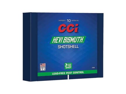 CCI Hevi Bismuth Centerfire Shotshell 357 Mag/38 Spl 80gr #8 1100 fps 10/ct
