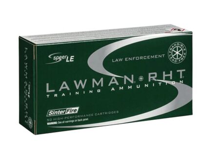 Speer Lawman RHT Handgun Ammunition 9mm Luger 100gr FG 50/ct