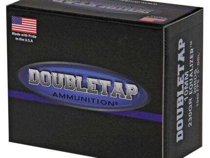 Double Tap Handgun Ammunition 10mm 230gr JHP 1050 fps 20/ct