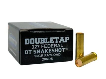 Double Tap Snakeshot Handgun Ammunition .327 Fed Mag 95gr #9 1000 fps 20/ct