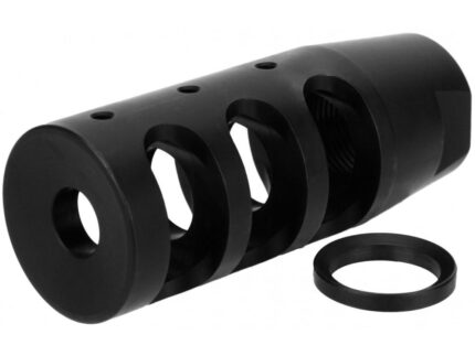 TacFire 5/8x24 Nitrided Compact Compensator .308 cal Steel Black