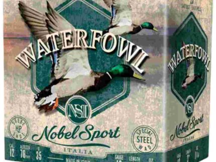 Nobel Sport Steel Waterfowl Shotshells 12 ga 3" 1-1/4 oz 1450 fps #3 25/ct