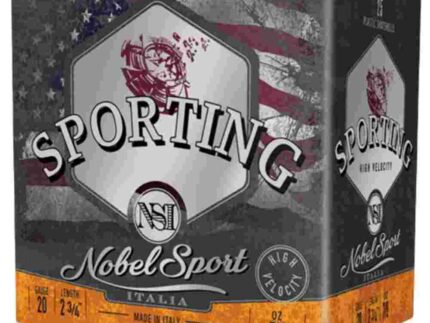 Nobel Sport Target Sporting Clays Shotshells 20ga 2-3/4" 7/8oz 1275fps #7.5 25/ct