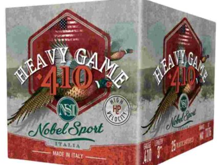 Nobel Sport 410 M Shotshells .410 ga 3" 11/16 oz 1145 fps #9 25/ct