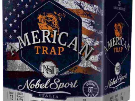 Nobel NSI American Trap Shotshell 12 ga 2-3/4" 1-1/8 oz 1145 fps #8 25/ct
