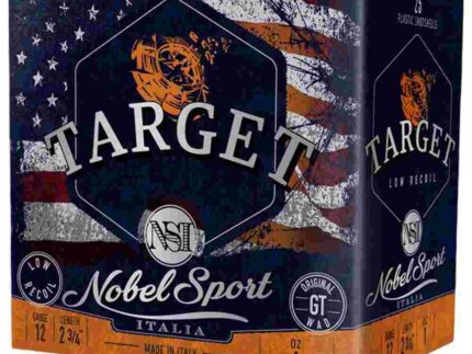 Noble Sport Target Low Recoil Shotshells 12 ga 2-3/4" 1 oz 1200 fps #8 25/ct