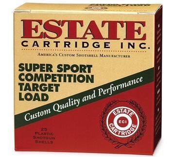 Estate Cartridge Super Sport 12 ga 2 3/4" 3 dr 1 oz #8 1235 fps - 25/box