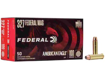 American Eagle Handgun Ammunition .327 Mag 100 gr SP 1500 fps 50/box