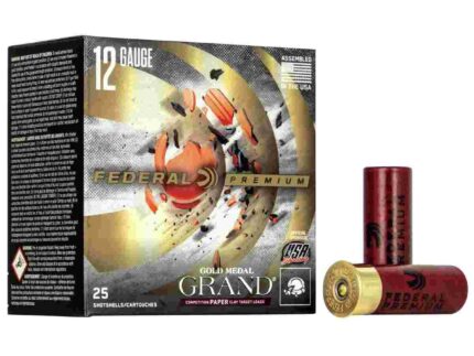 Premium Gold Medal 12GA 2-3/4 3DE 1-1/8OZ 7.5 25rd