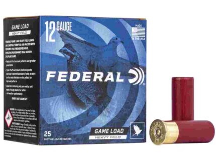 Federal Game-Shok Upland Game Heavy Field Load 12ga 2-3/4" 1-1/8oz #8-Shot 25/ct