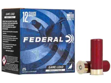 Federal Game-Shok Upland Game - Heavy Field Load - 12ga 2-3/4" 1-1/4oz. #7.5-Shot 25/Box