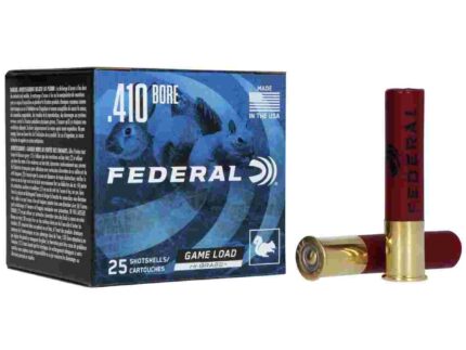 Federal Game-Shok Hi-Brass Load .410 ga 2 1/2" 1/2oz 1200 fps #6 25/ct