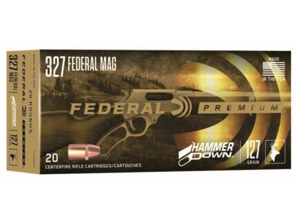 Federal Hammer Down Rifle Ammunition .327 Mag 127 gr SP 1650 fps 20/ct