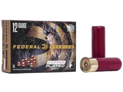 Federal Premium Vital-Shok 12 ga 3" 10 plts #000 1225 fps 5/ct