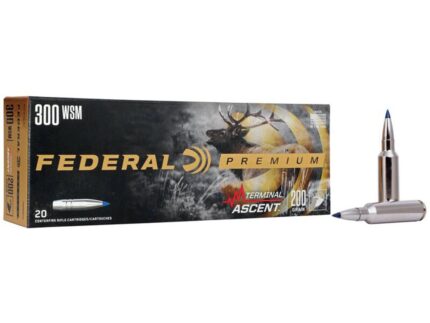 Federal Terminal Ascent Rifle Ammunition .300 WSM 200 gr 2810 fps 20/ct