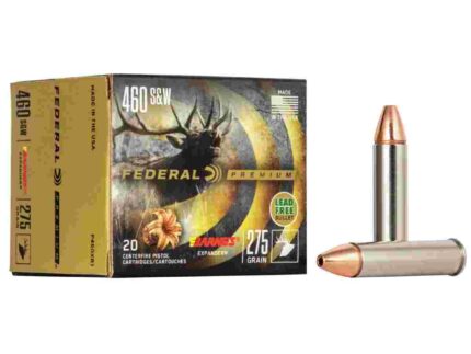 Federal Premium Vital-Shok Handgun Ammunition .460 S&W 275 gr BXP 1800 fps 20/box