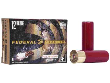 Federal Premium Vital-Shok with FliteControl 12 ga 3" #00 1325 fps 5/ct