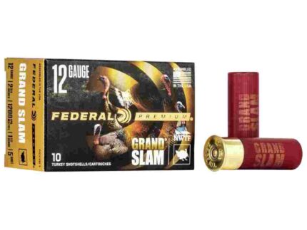 Federal Grand Slam Shotshells 12 ga 2-3/4" 1-1/2 oz 1200 fps 5 10/rd