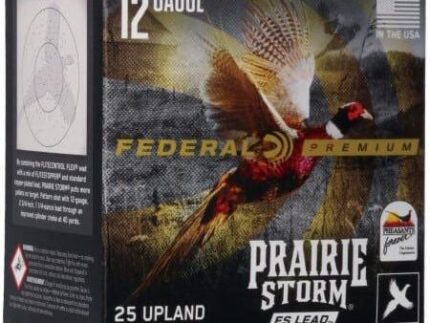 Federal Prairie Storm FS Lead Shotshells 12ga 2-3/4" 1-1/4oz 1330 fps #5 25/ct