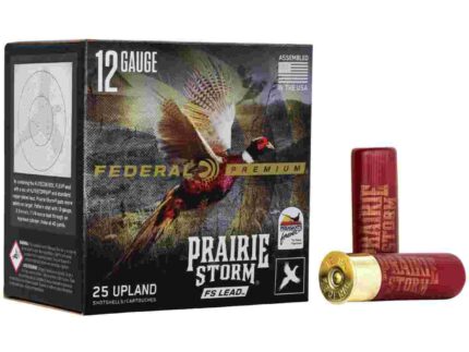 Federal Prairie Storm FS Lead Shotshells 12 ga 3" 1-5/8oz 1350 fps #5 25/ct
